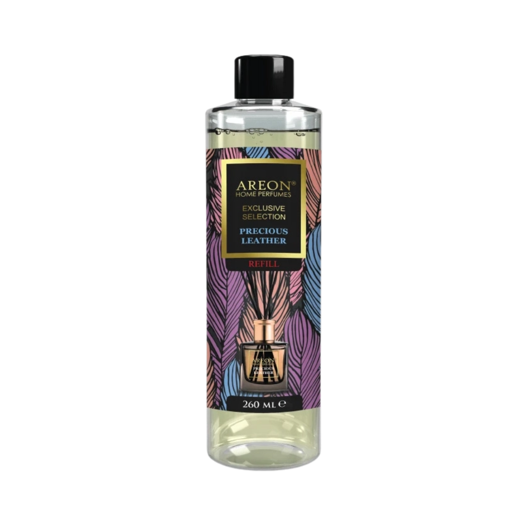 Наполнитель для аромадиффузора Areon Home Perfumes Refill Exclusive Precious Leather 260 мл