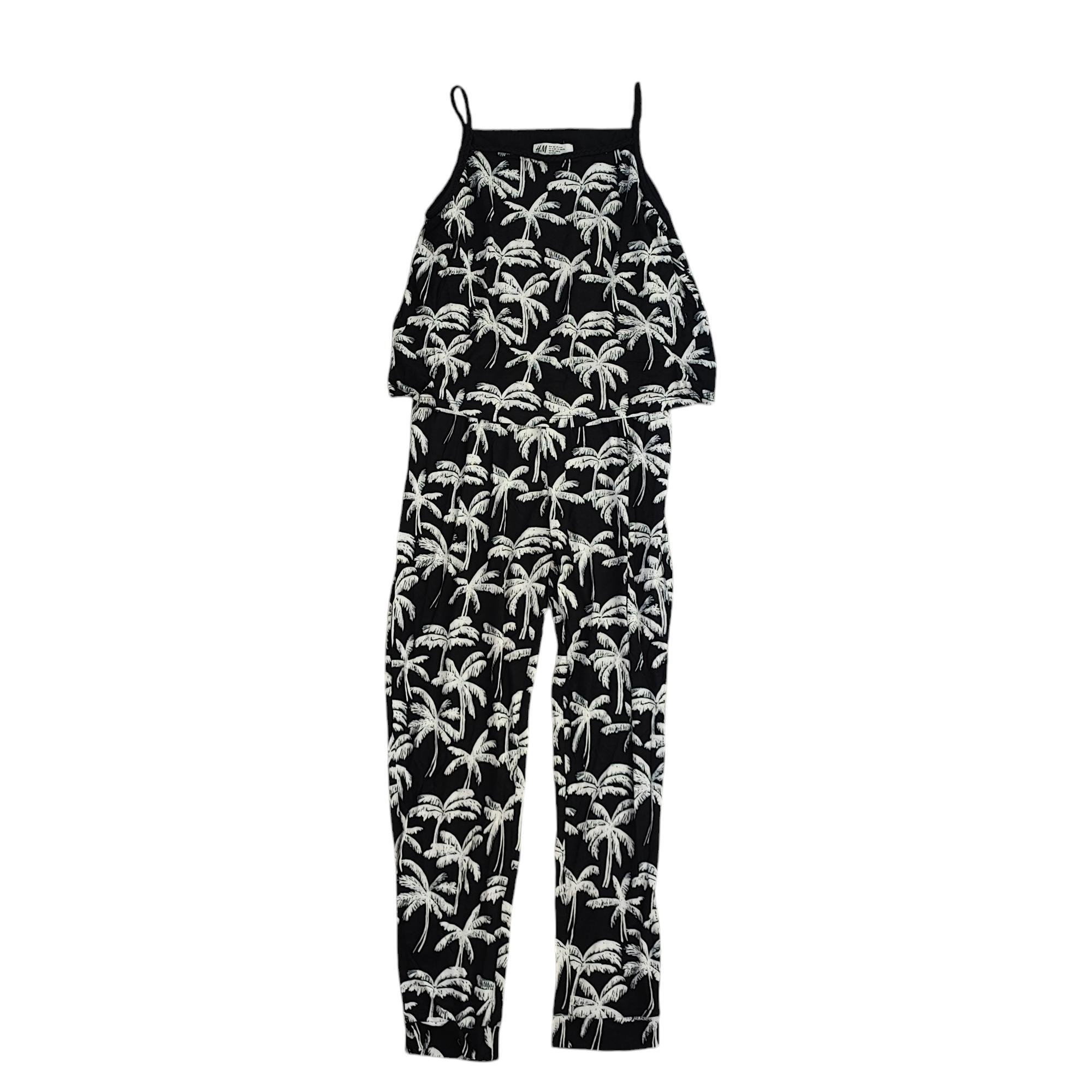 Комбінезон підлітковий для дівчинки H&M 152 см Чорний (250122054) Комбінезон підлітковий для дівчинки H&M 152 см Чорний (250122054)