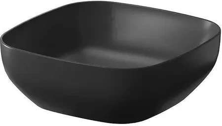 Умивальник Cersanit Larga 38х38 см Антрацитовий (K677012)