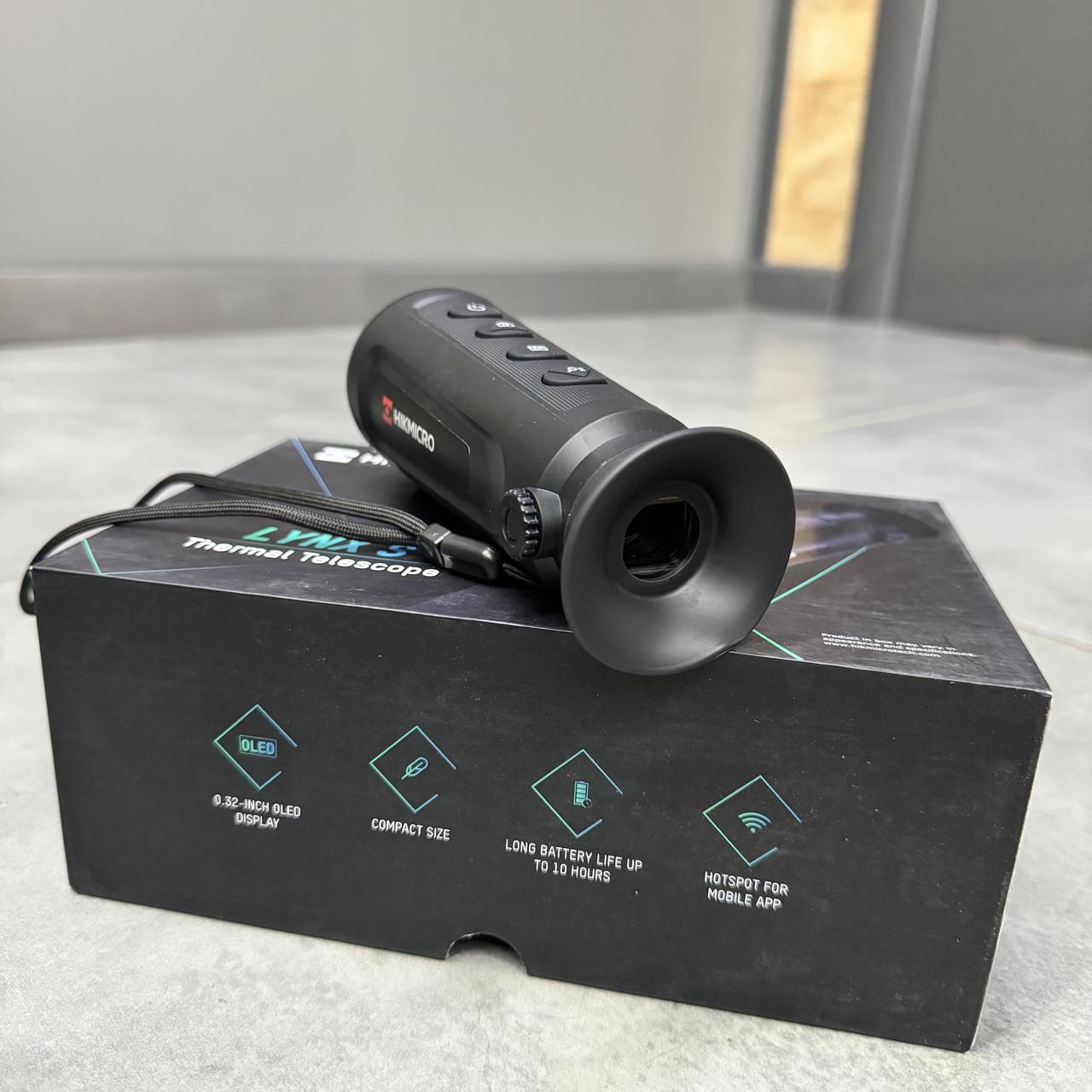 Тепловизор HikMicro Lynx LE15S 15 мм Wi-Fi стадиометрический дальномер видеозапись HM-TS02-15S1G/W-LE15S (245346) - фото 2 Тепловизор HikMicro Lynx LE15S 15 мм Wi-Fi стадиометрический дальномер видеозапись HM-TS02-15S1G/W-LE15S (245346) - фото 2