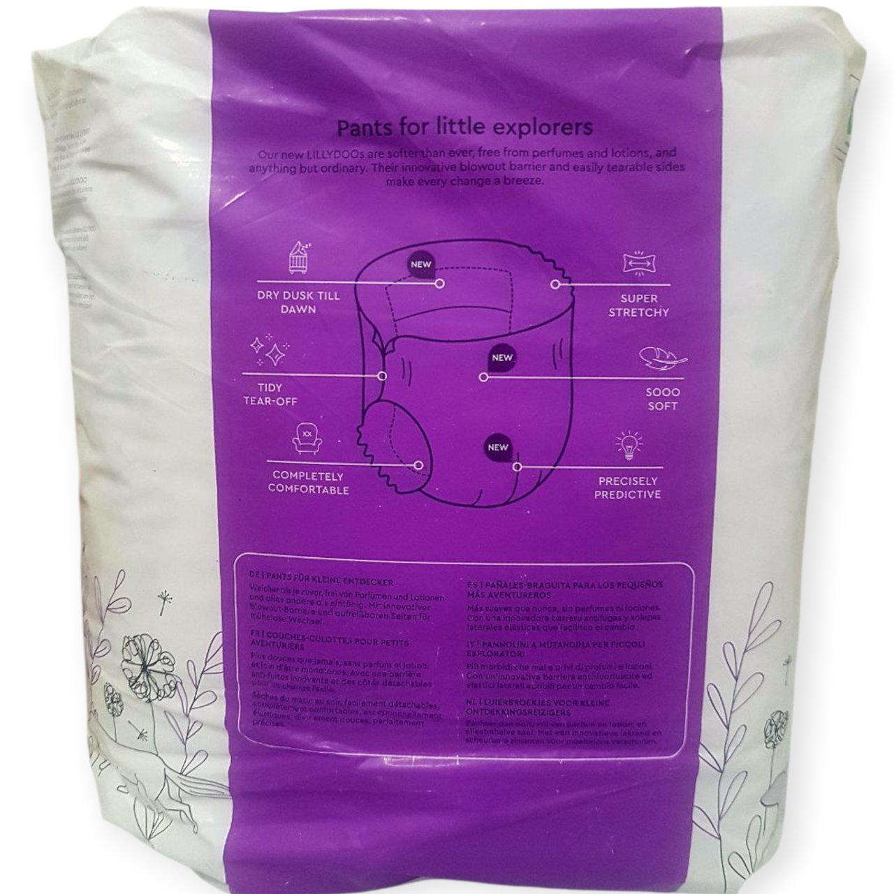 Підгузки-трусики Lillydoo 8 17+ кг 15 шт. (2696264651) - фото 2 Підгузки-трусики Lillydoo 8 17+ кг 15 шт. (2696264651) - фото 2