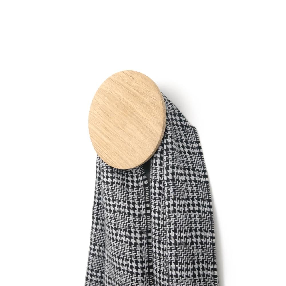 Гачок дерев'яний меблевий для одягу ø90 мм 1 шт. Дуб (48904) - фото 7 Гачок дерев'яний меблевий для одягу ø90 мм 1 шт. Дуб (48904) - фото 7