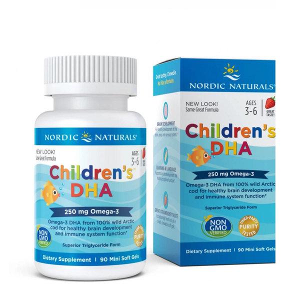 Омега 3 Nordic Naturals Children's DHA 250 мг 90 Soft Gels Омега 3 Nordic Naturals Children's DHA 250 мг 90 Soft Gels