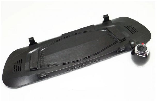 Видеорегистратор зеркало DVR V9TP Full HD 5" 3 камеры - фото 3 Видеорегистратор зеркало DVR V9TP Full HD 5" 3 камеры - фото 3