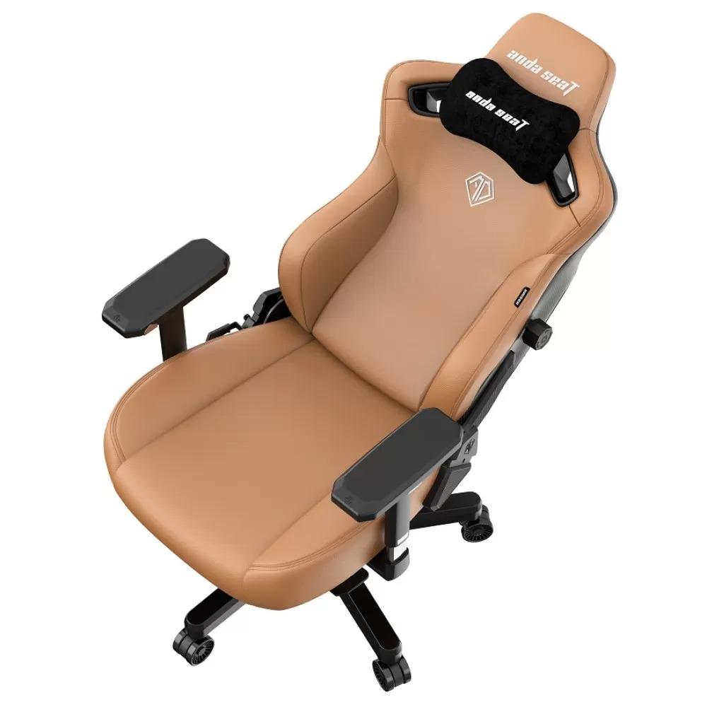 Кресло игровое Anda Seat Kaiser 3XL Brown (800795) - фото 5