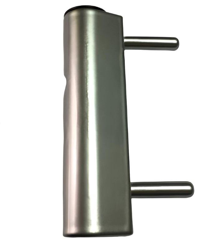 Петля угловая металлопластикового окна Schuco VarioTec Design CT 70 RS 287328 правая Металлик (sh287328)