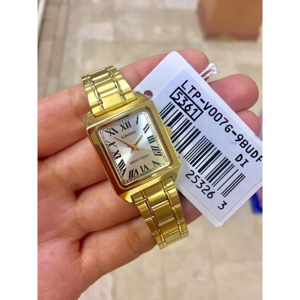 Наручний годинник жіночий Casio LTP-V007G-9BUDF CARTIER Золотий - фото 4 Наручний годинник жіночий Casio LTP-V007G-9BUDF CARTIER Золотий - фото 4