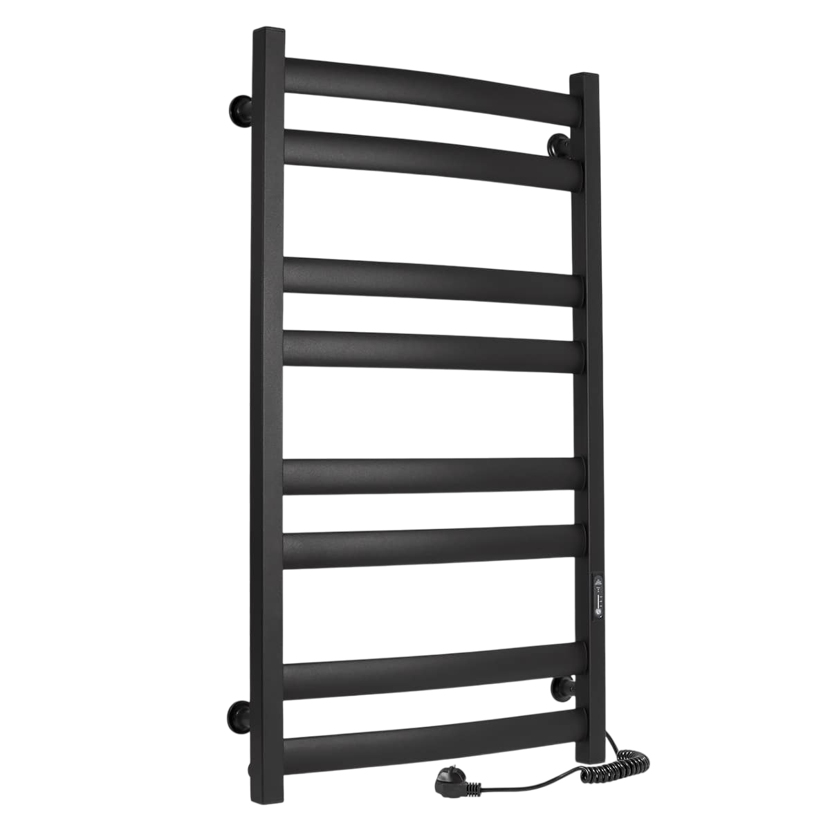 Полотенцесушитель электрический Laris Атлант ЧФЧ8 900x500 мм R вертикальный Черный (AKV-73207621)