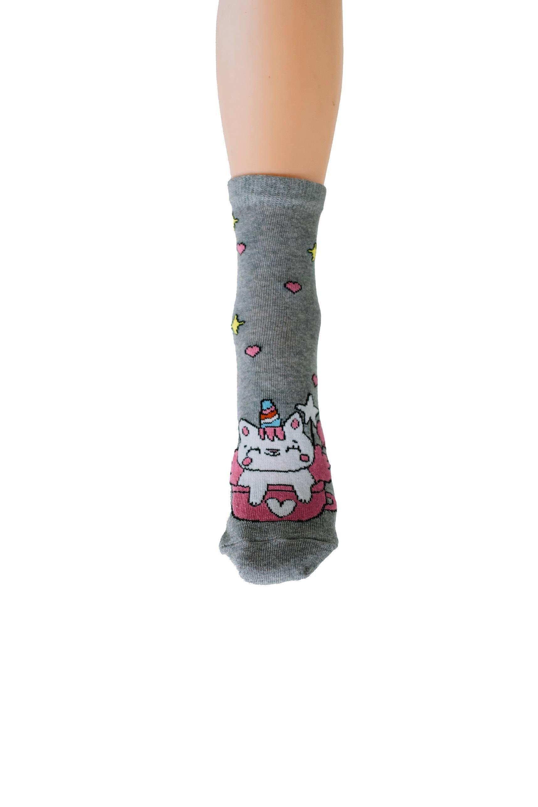 Носки детские демисезонные Легка хода 9322 р. 22-24 Серый меланж (68339)