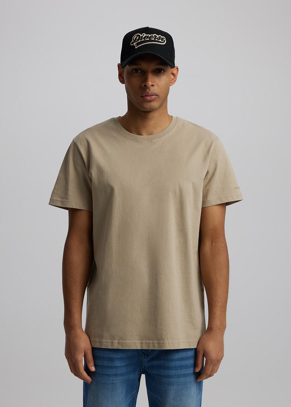 Футболка мужская Diverse CORE LOGOS 252 XL Хаки (5905384108425)