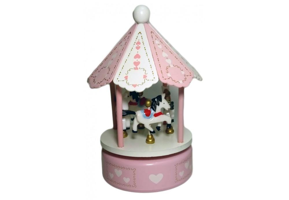 Статуэтка карусель музыкальная d-12,5 h-20,5 см