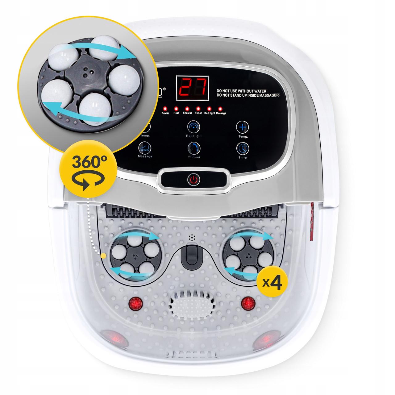 Ванна для ніг гідромасажна 4FIZJO 3-8 л 500 Вт (P-5907739316615) - фото 6 Ванна для ніг гідромасажна 4FIZJO 3-8 л 500 Вт (P-5907739316615) - фото 6