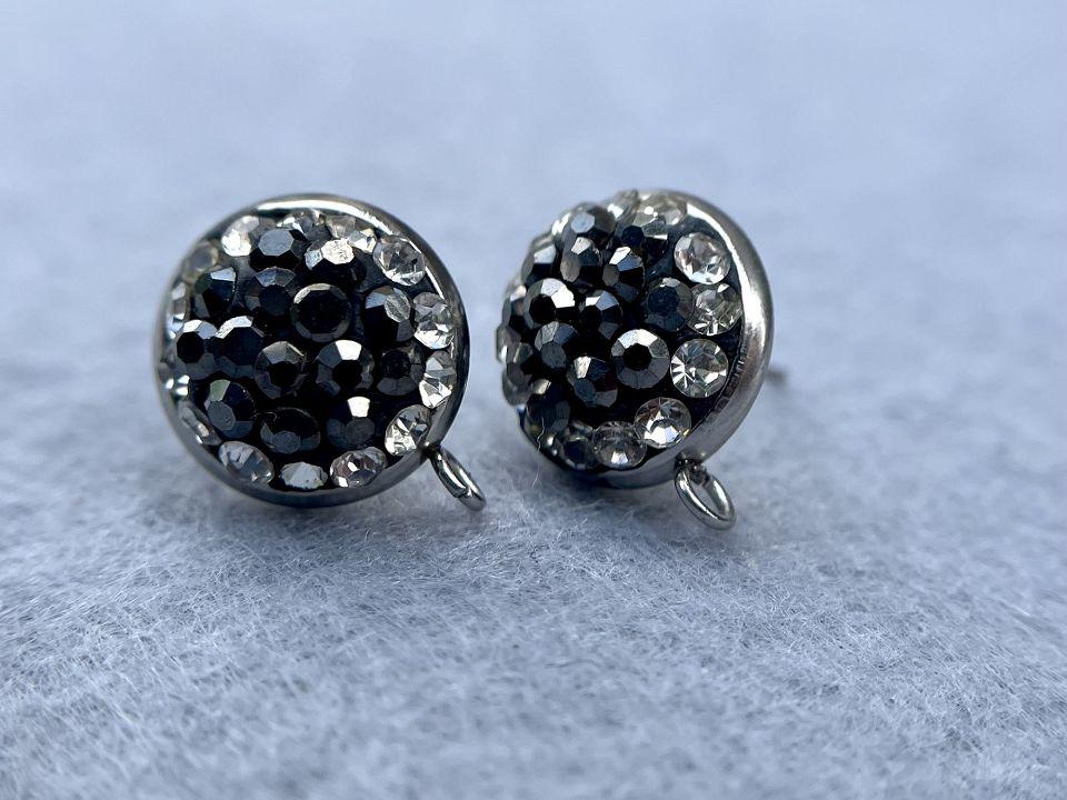 Швенза со стразами из нержавеющей стали (20790)