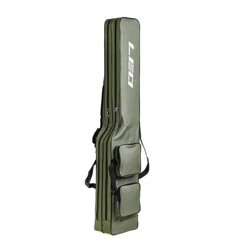 Чехол для удилища с катушками LEO 28064-Army Green 1,3м (1855009545)