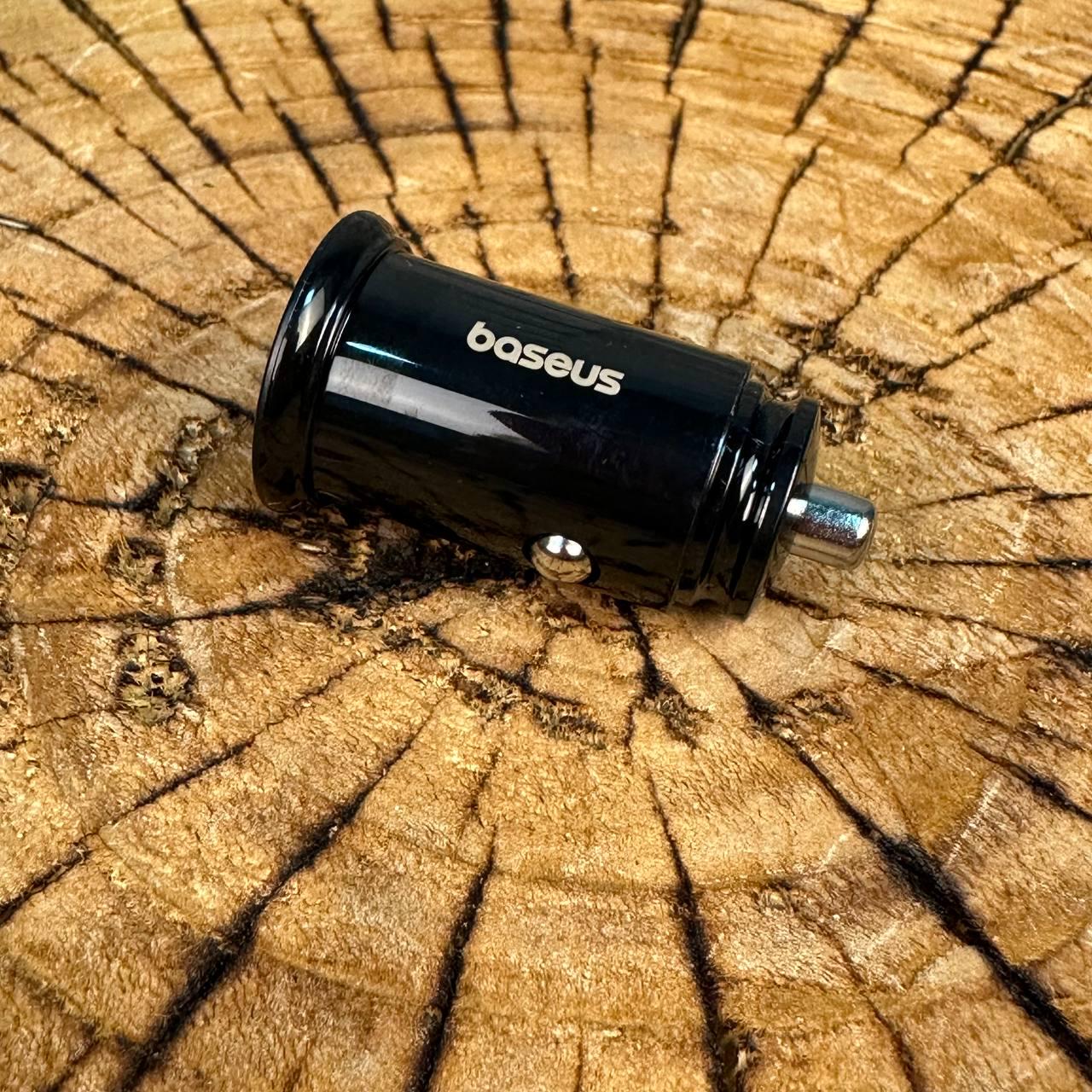 Зарядка в прикуриватель быстрая BASEUS TYPE C USB 30W - фото 7 Зарядка в прикуриватель быстрая BASEUS TYPE C USB 30W - фото 7