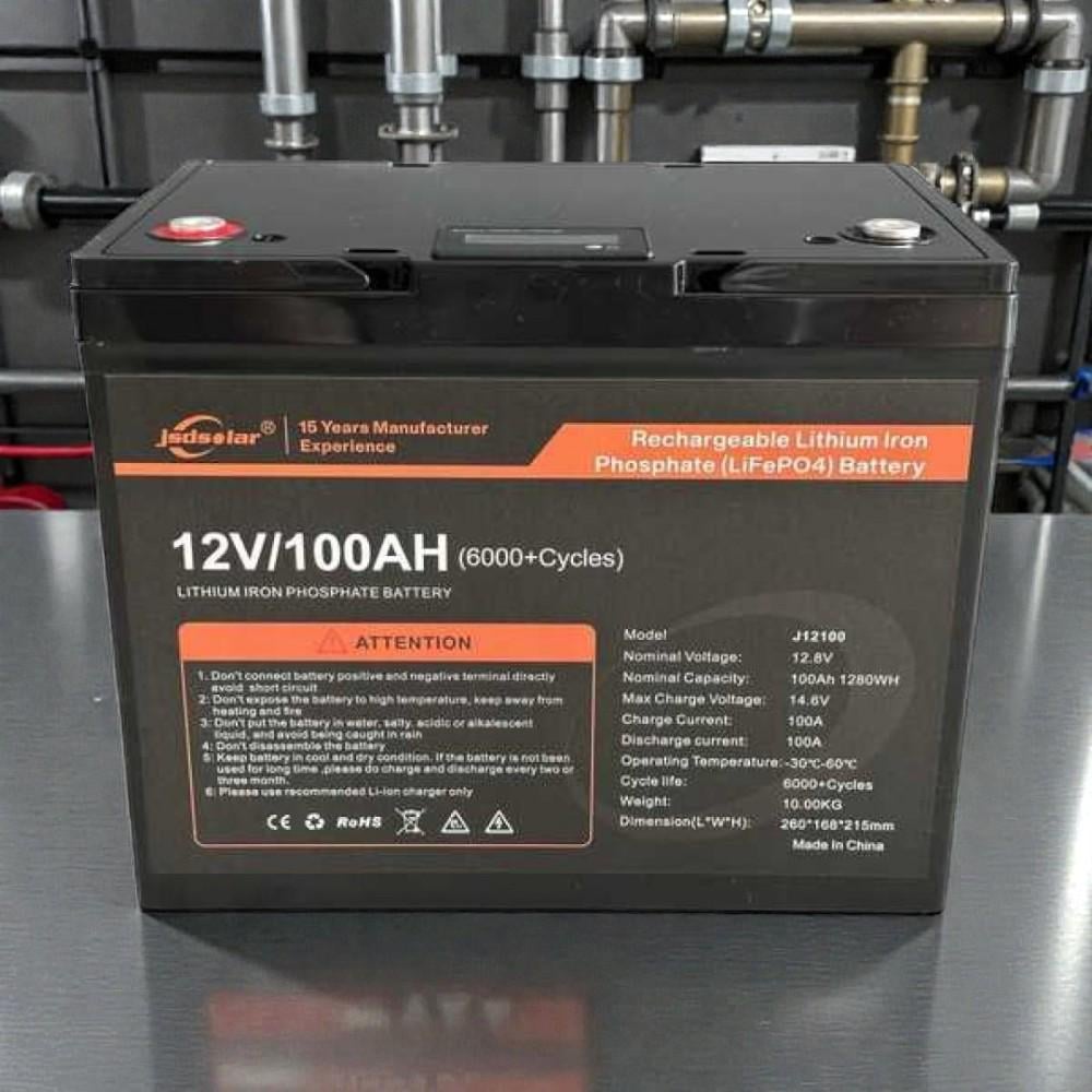 Аккумулятор для ИБП Jsdsolar lifepo4 100 Аh 12 В (24-642529) - фото 9 Аккумулятор для ИБП Jsdsolar lifepo4 100 Аh 12 В (24-642529) - фото 9