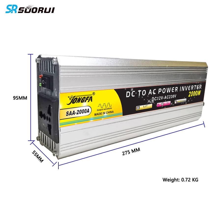 Инвертор Powerone ZX-2000W 12В-220В 2000 W - фото 3 Инвертор Powerone ZX-2000W 12В-220В 2000 W - фото 3