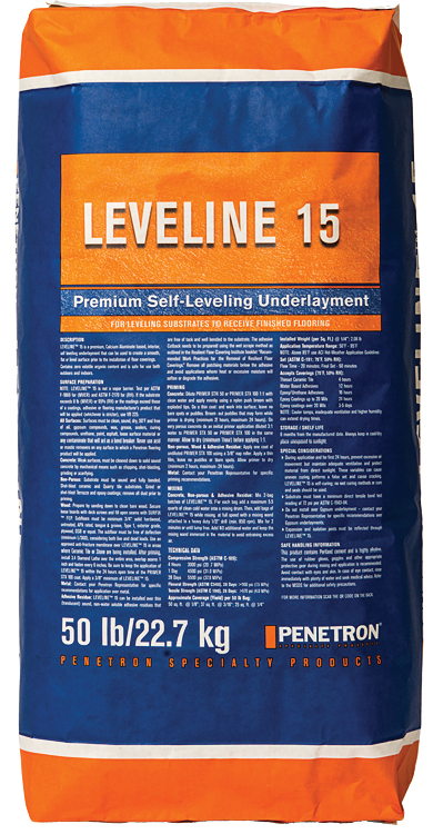 Самовирівнювальна суміш для підлог Leveline 15 мішок 22,7 кг
