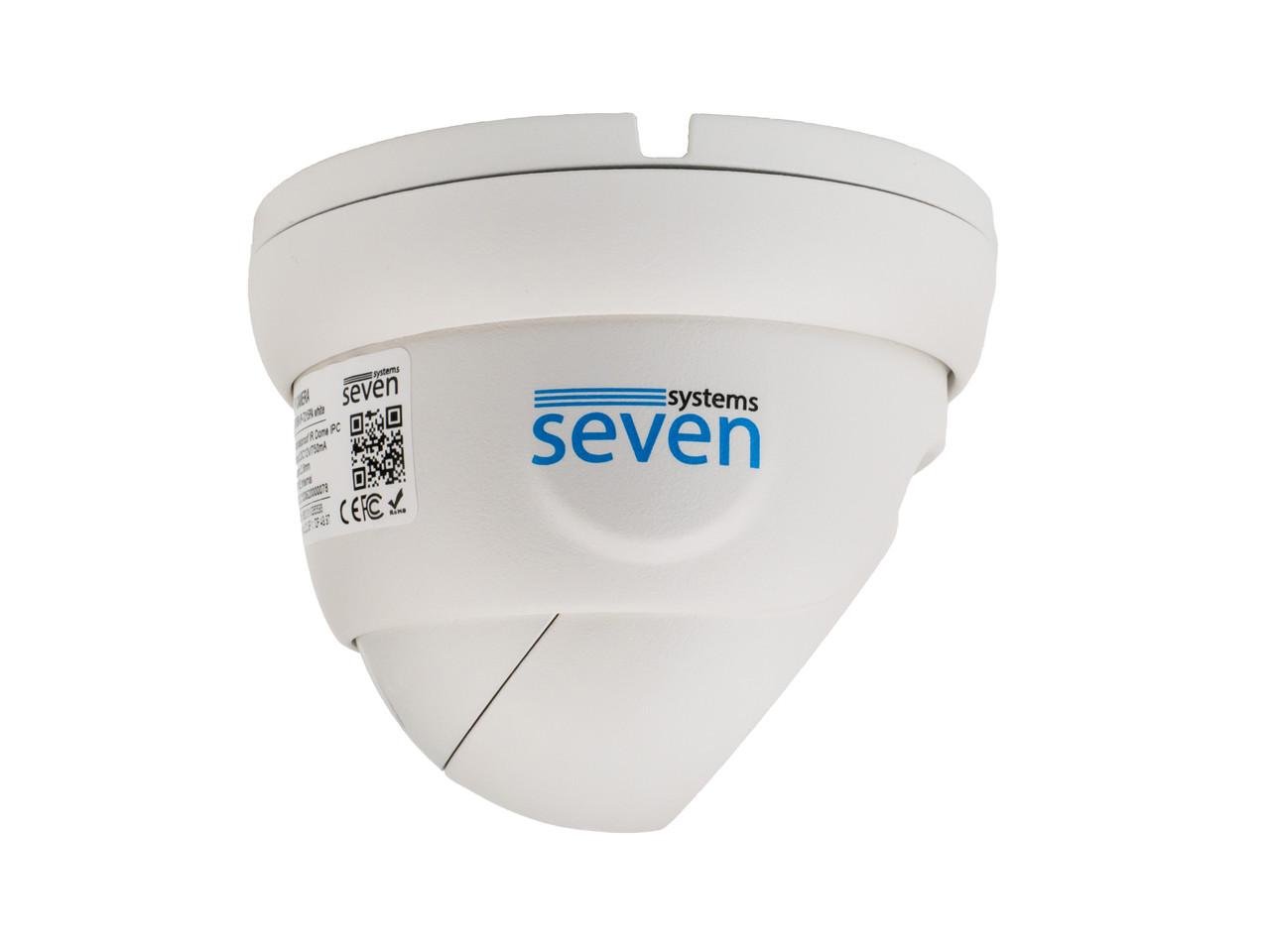 Відеокамера IP вулична/внутрішня Seven IP-7212PA 3 Мп White (1493583988) - фото 3