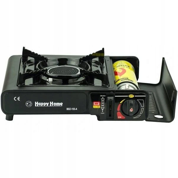 Плита газовая портативная Happy Home в кейсе с газовым баллоном 5 шт. (32109733) Плита газовая портативная Happy Home в кейсе с газовым баллоном 5 шт. (32109733)