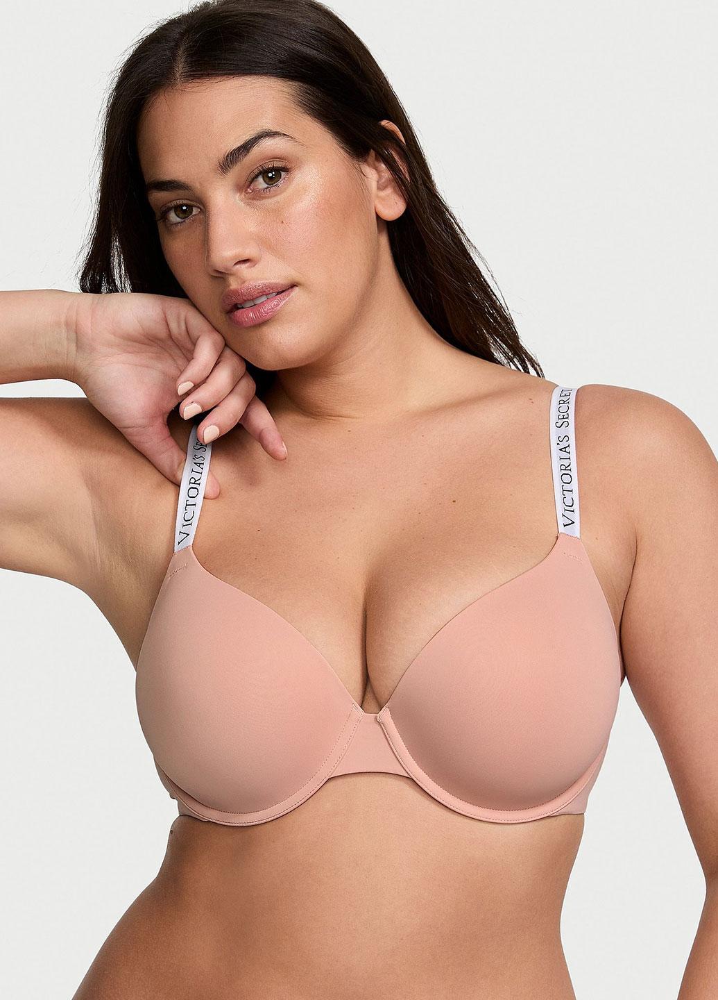 Бюстгальтер Victoria's Secret 34D Бежевый (70400419758QAS34D)