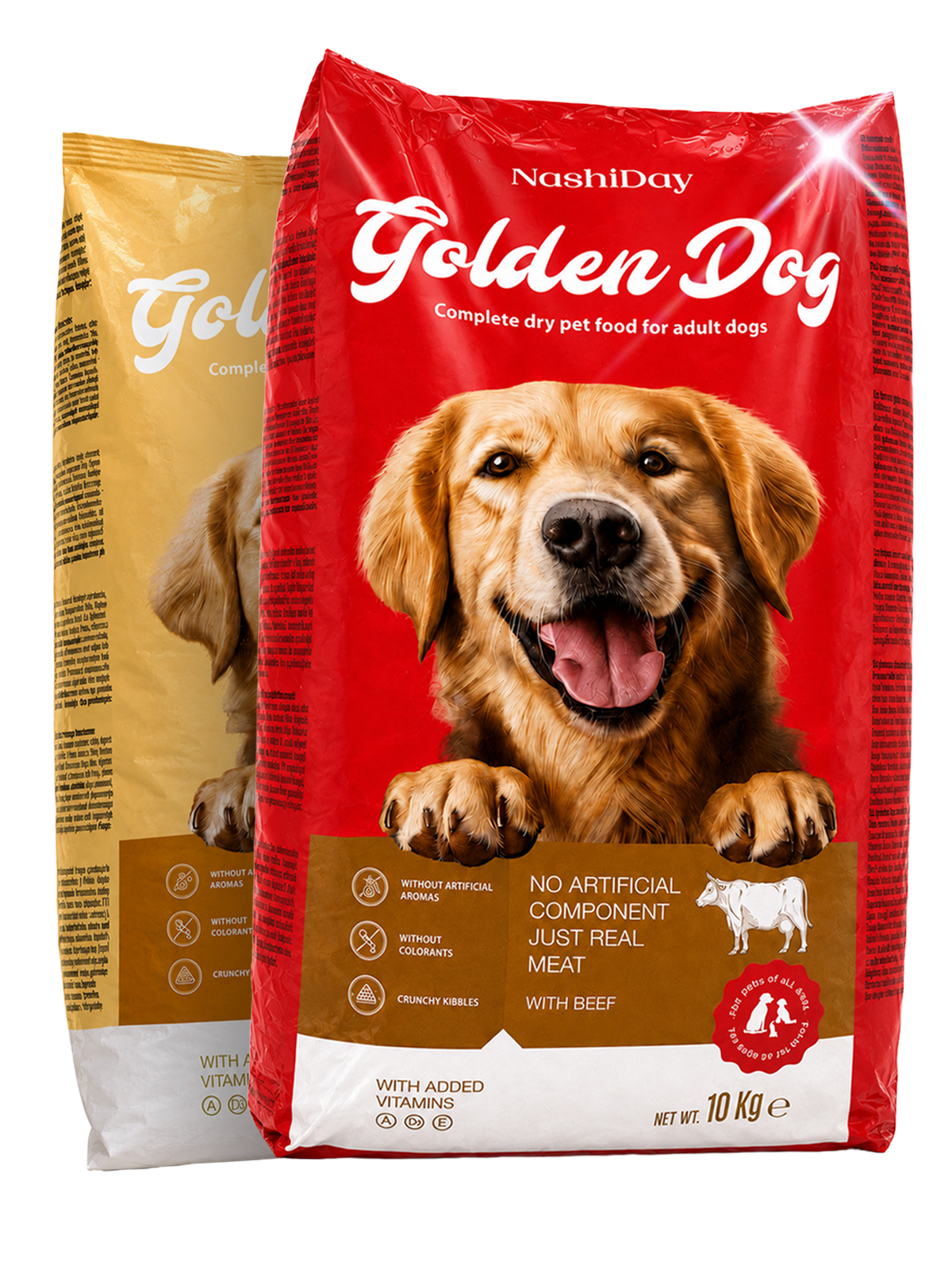Корм для собак сухой Golden Dog для всех пород птица и говядина 10 кг 2 шт. (338582902) Корм для собак сухой Golden Dog для всех пород птица и говядина 10 кг 2 шт. (338582902)