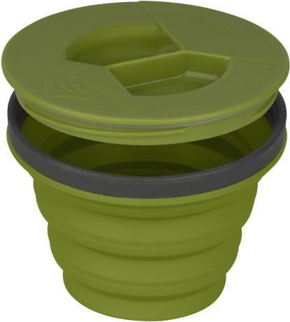 Кружка с крышкой Sea To Summit X-Seal & Go Small Olive (1033-STS AXSEALSOL)