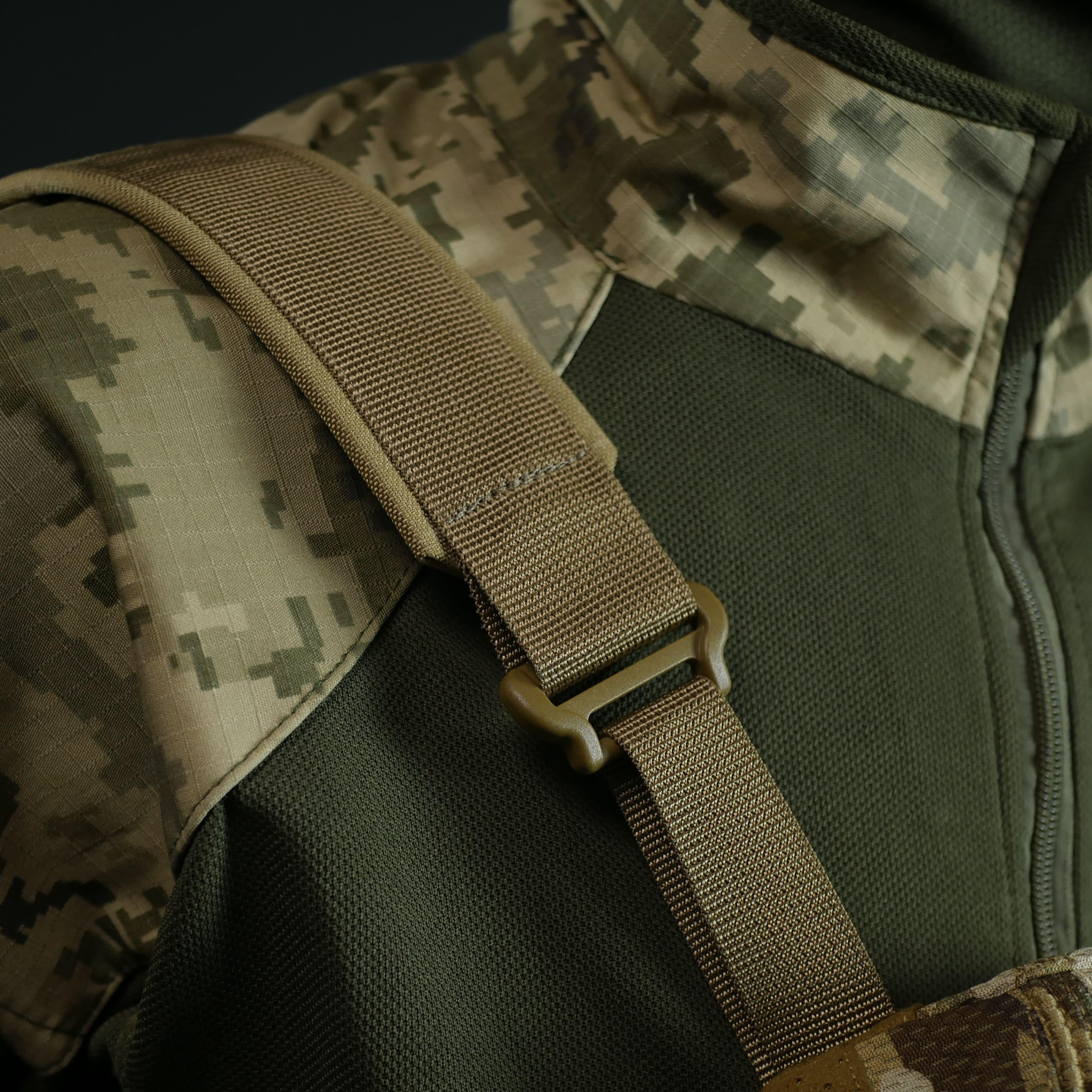 Сумка через плече Tactic city bag з IRR-просоченням Койот (27516730) - фото 21