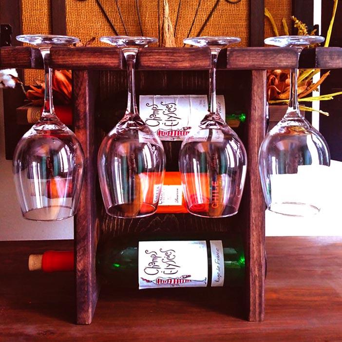 Полка для вина настольная Пенсакола Савоярди (Впс-001415)