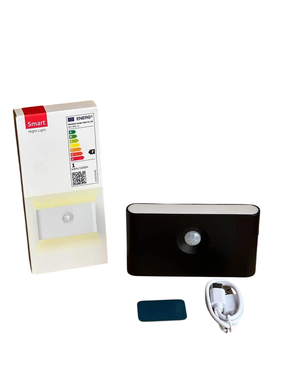 Ночник с датчиком света/движения и магнитным креплением 2700K 400 mAh/0,2 Вт 5 В/USB Type-C Ночник с датчиком света/движения и магнитным креплением 2700K 400 mAh/0,2 Вт 5 В/USB Type-C