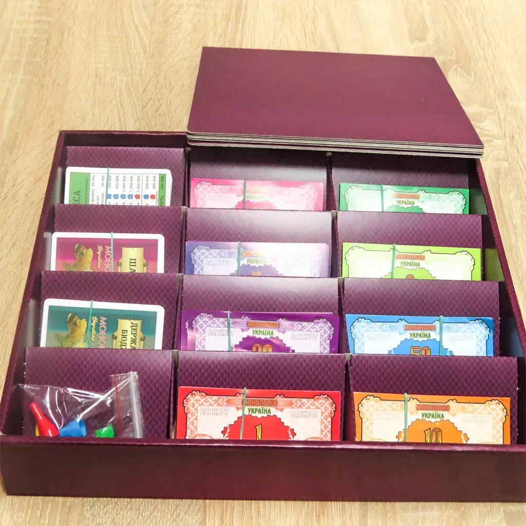 Настільна гра Artos Games Монополія Україна з картону та пластику Сірий (150-98-GAG10040) - фото 4