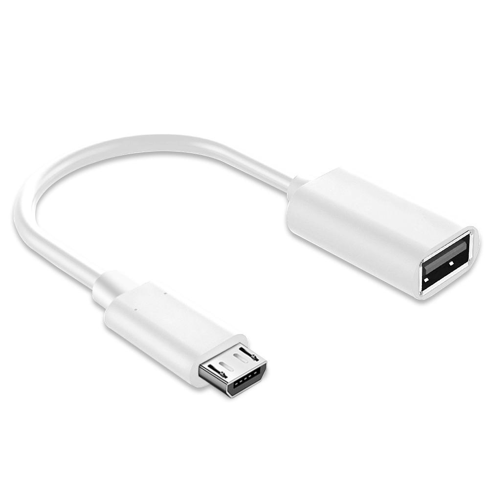 Адаптер OTG XOKO AC 130 USB MicroUSB з кабелем White
