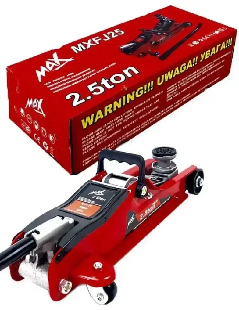 Домкрат Max MXFJ25 2,5 т гідравлічний діапазон 90-340 мм (MXFJ25) - фото 3