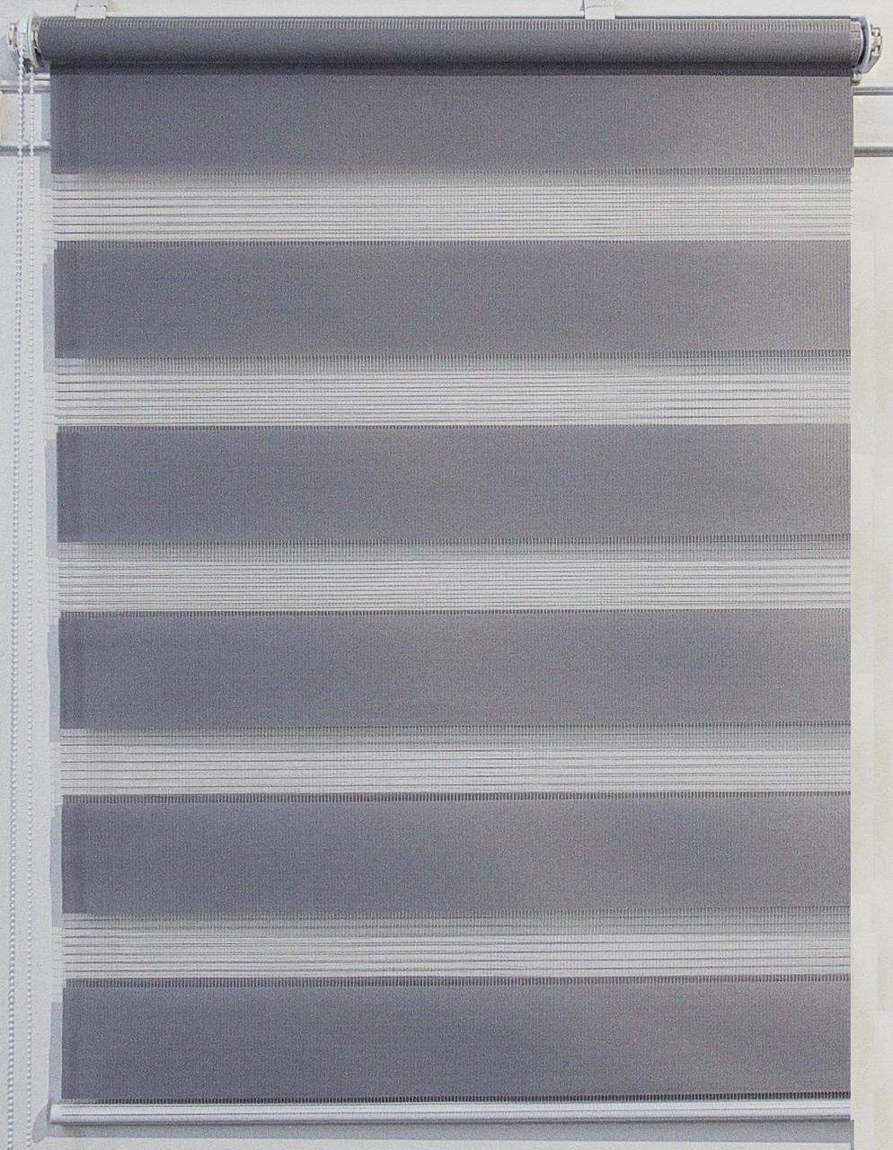 Рулонная штора день-ночь Miranda ВН DN-211 55х160 см Серый (ВН DN-211-91)