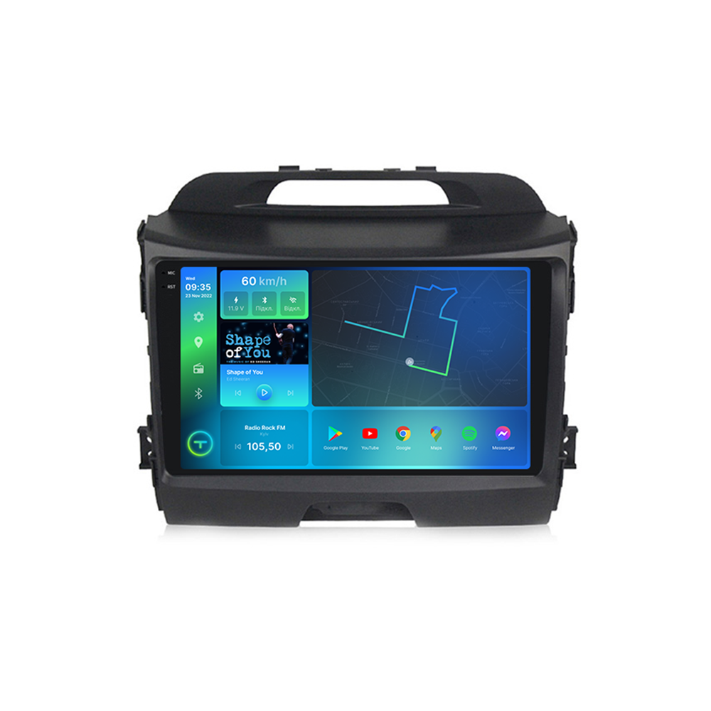 Штатная магнитола Torssen 2K Kia Sportage 2009-2016 FL9 4+64Gb 4G Carplay DSP (202305781)