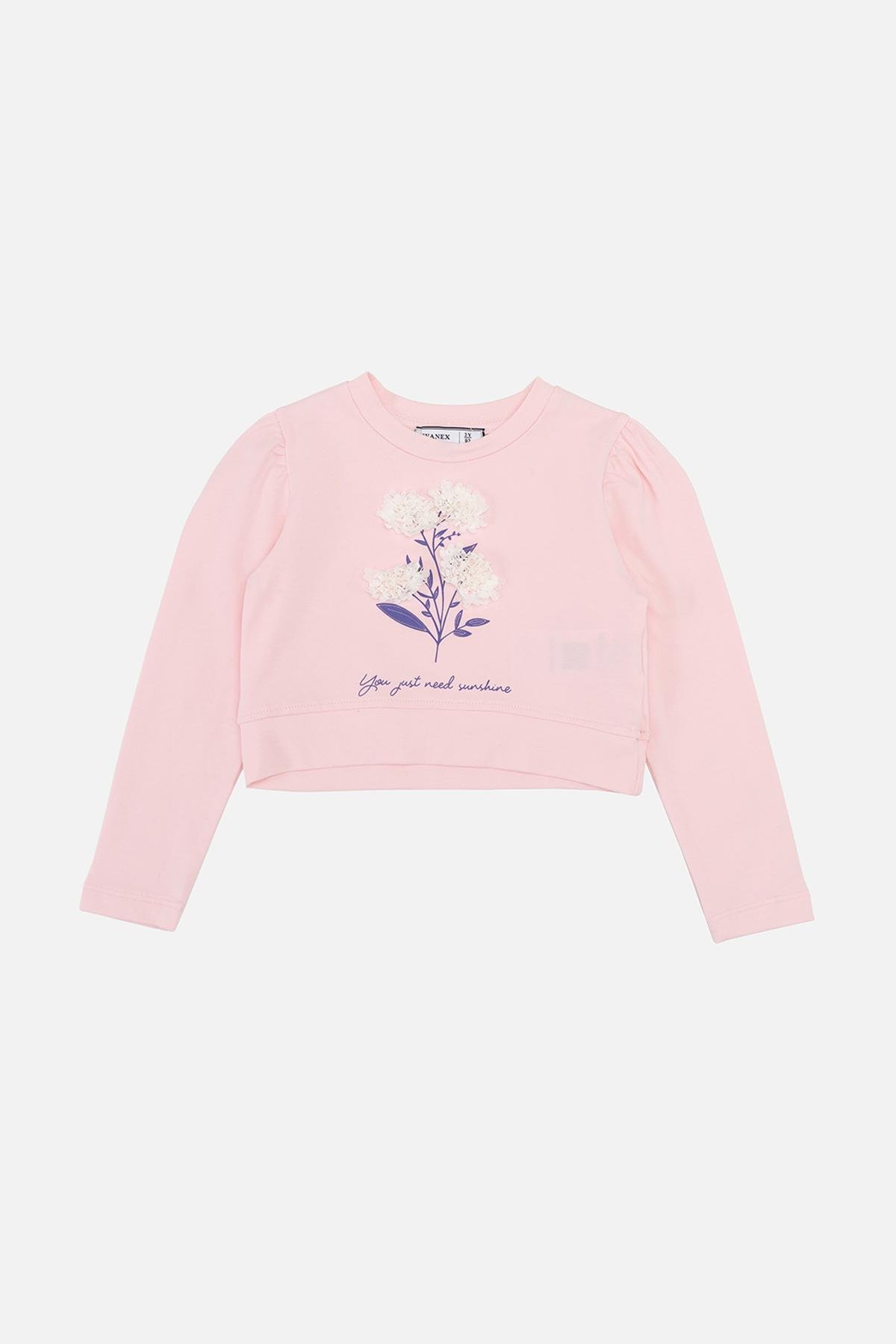 Свитшот для девочки 92 см Светло-розовый (ЦБ-00268914)