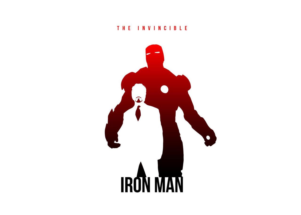 Картина GeekLand Iron Man минимализм (IM.09.039)