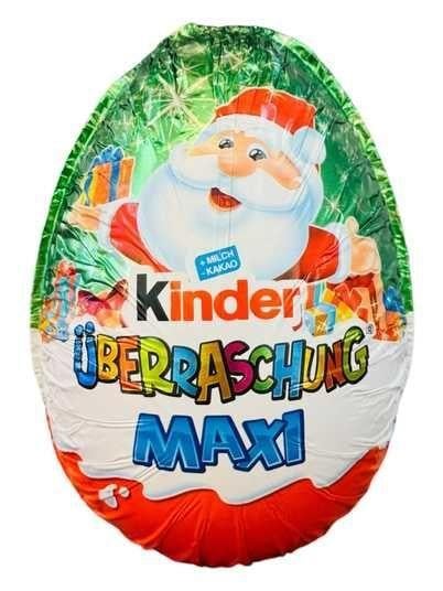 Шоколадне яйце Kinder Uberraschung Maxi Санта 100 г (2785042184)