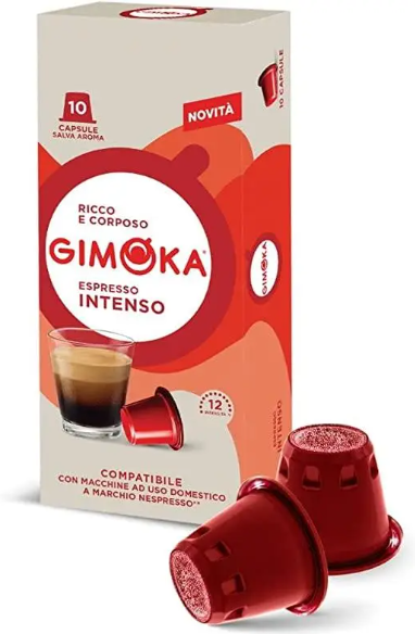 Кофе в капсулах Gimoka Nespresso Intenso 11 10 шт. (е-38)