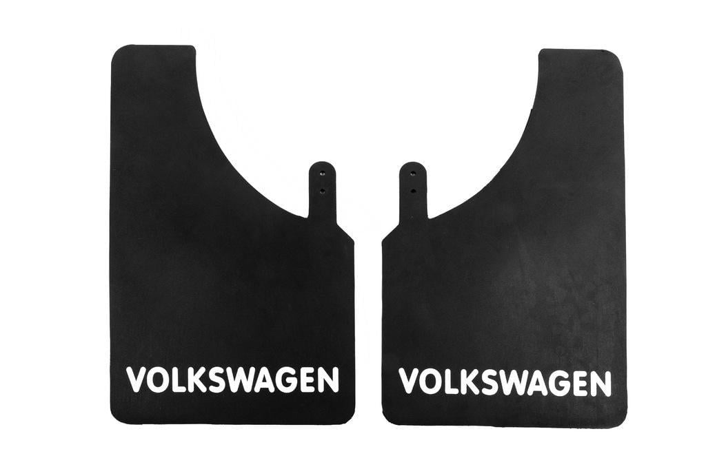 Брызговики Polytep для Volkswagen резина Черный 230х375 мм 2 шт. (131475)