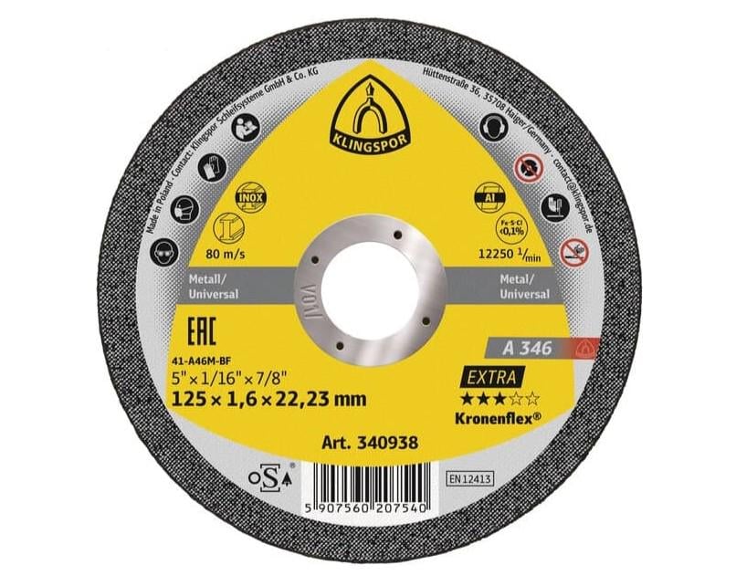 Круг отрезной A 346 Extra 230х1,9х22,23 мм (340952)