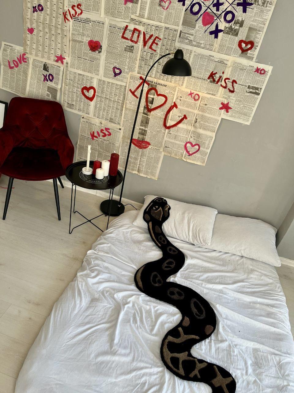 Ковер ручной работы Змейка 270х70 см - фото 6 Ковер ручной работы Змейка 270х70 см - фото 6