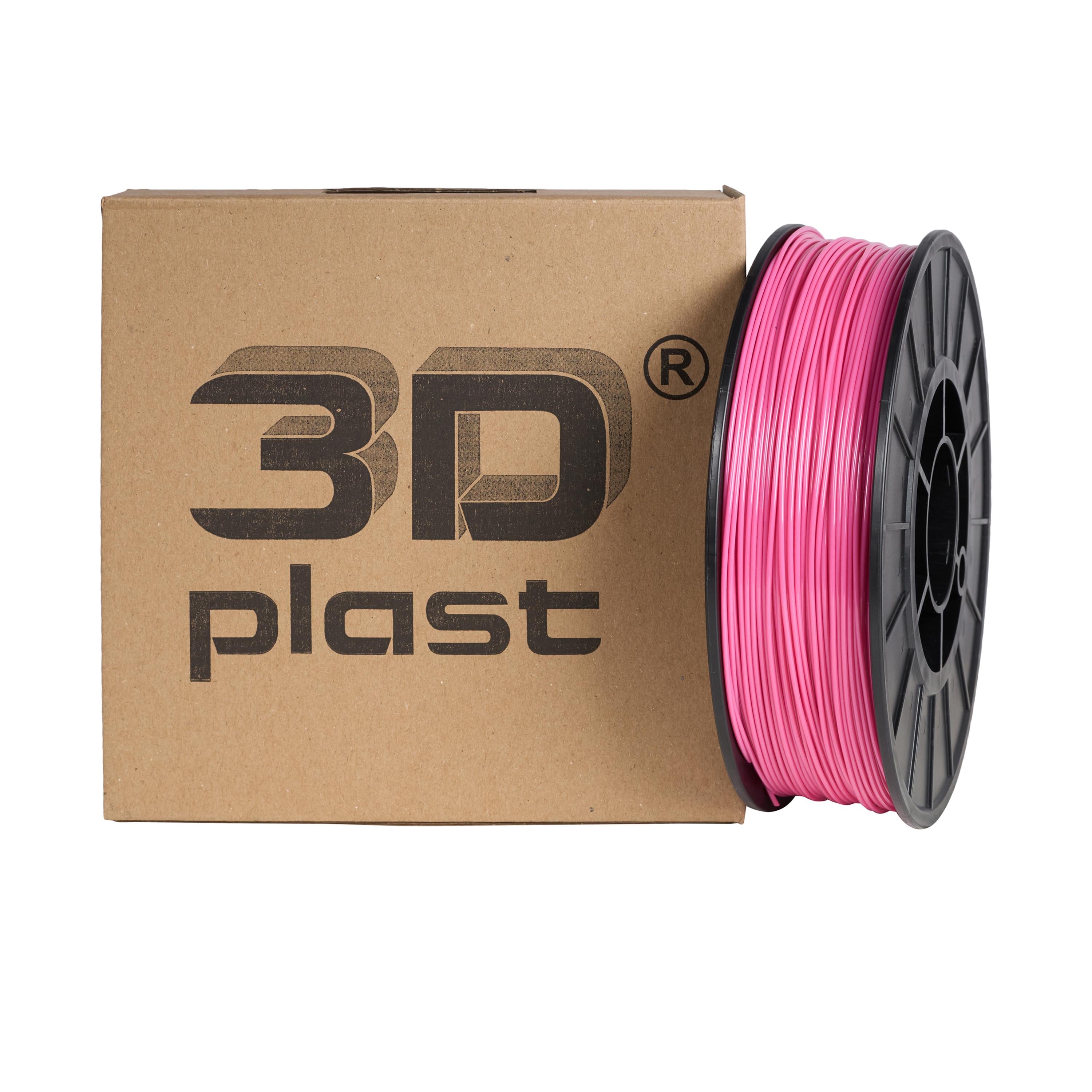 Филамент PETG CoPET 1,75 мм 0,85 кг Розовый (3DPTG17508PUR)