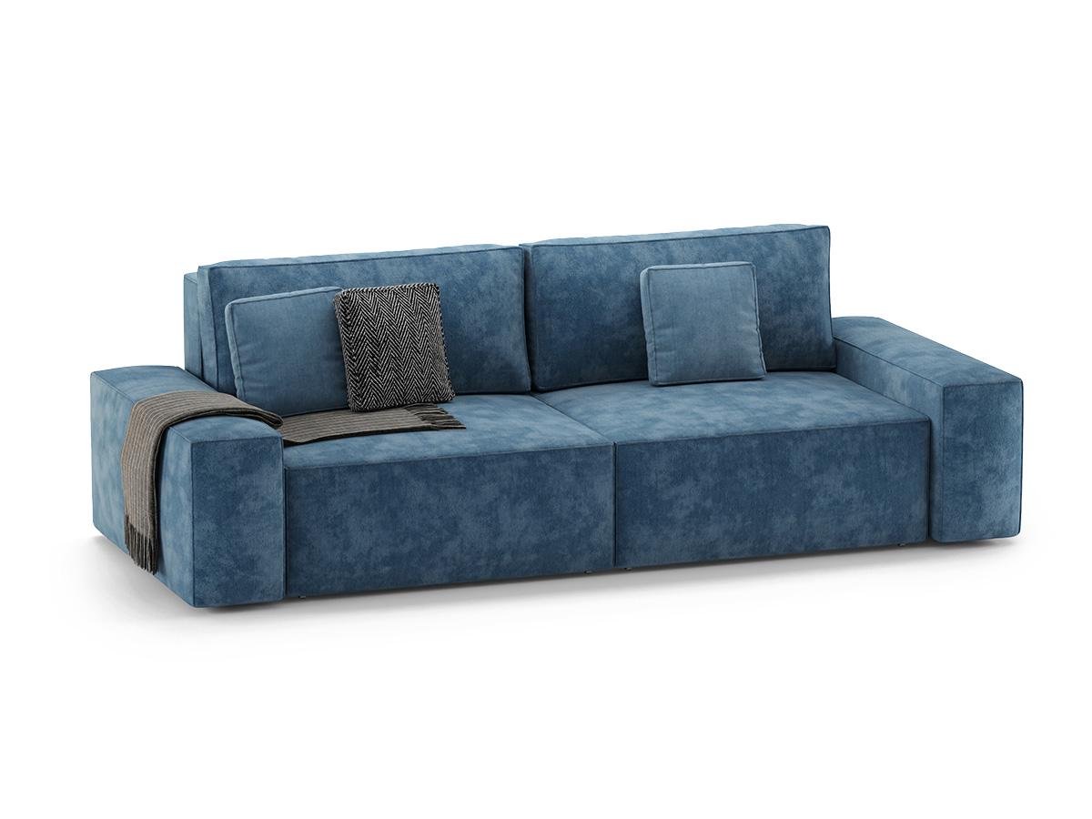 Диван прямой Loft 2 250х105х80 см Синий (Арт.2008) - фото 2 Диван прямой Loft 2 250х105х80 см Синий (Арт.2008) - фото 2