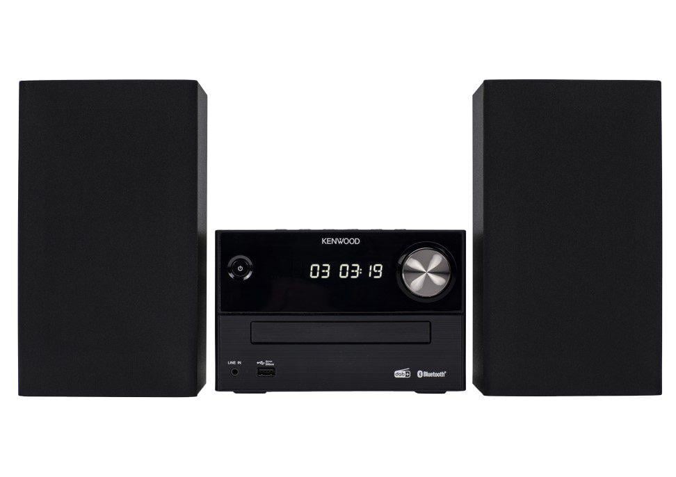 Мікросистема Hi-Fi музичний центр Kenwood M-420DAB CD/USB/ DAB+ Bluetooth Чорний (55722)