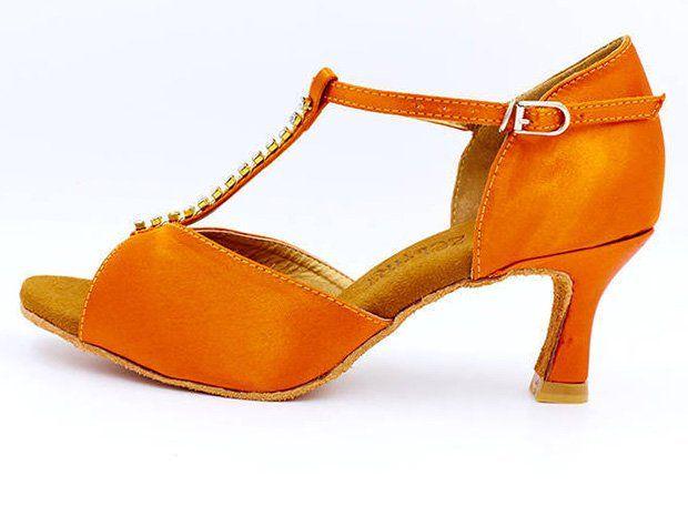 Туфли для латины OB-2047 р. 35 Золотистый (06363018) - фото 2 Туфли для латины OB-2047 р. 35 Золотистый (06363018) - фото 2