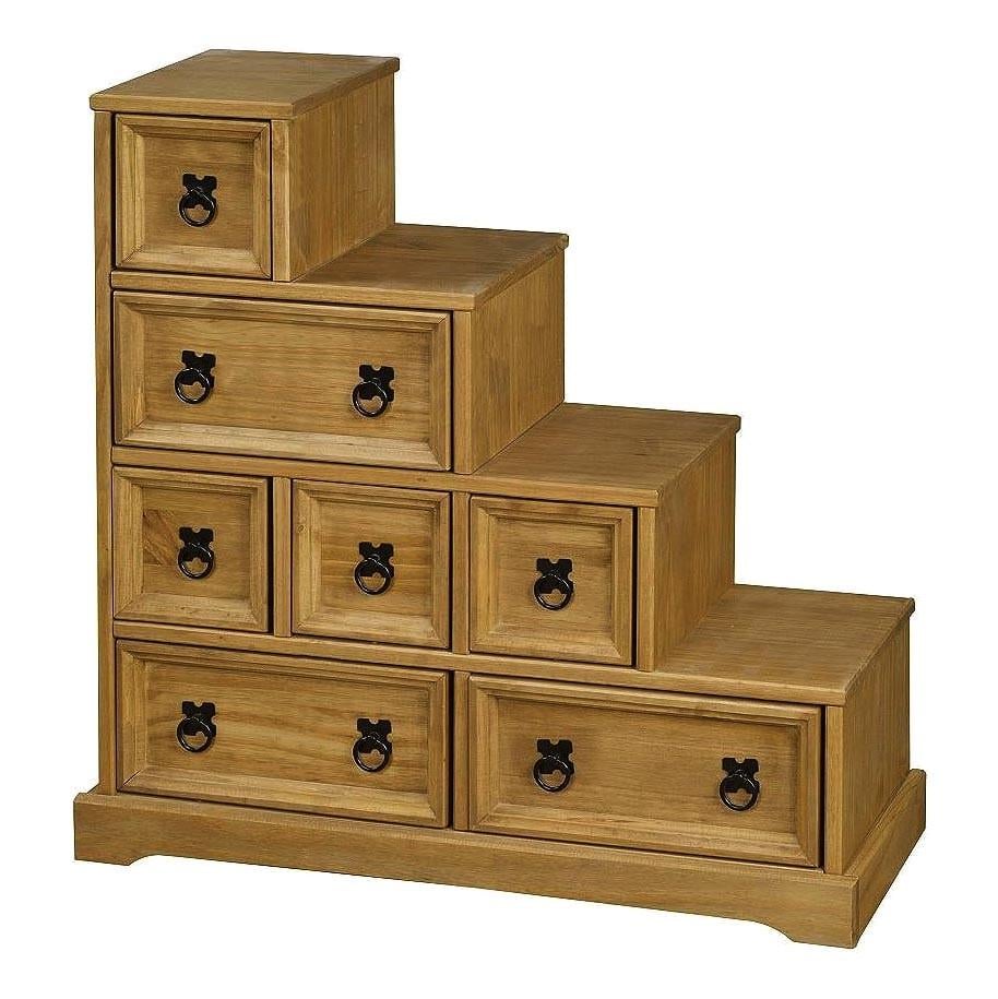 Комод тансу из дерева Рилоко Сиена (КТУ-002205)