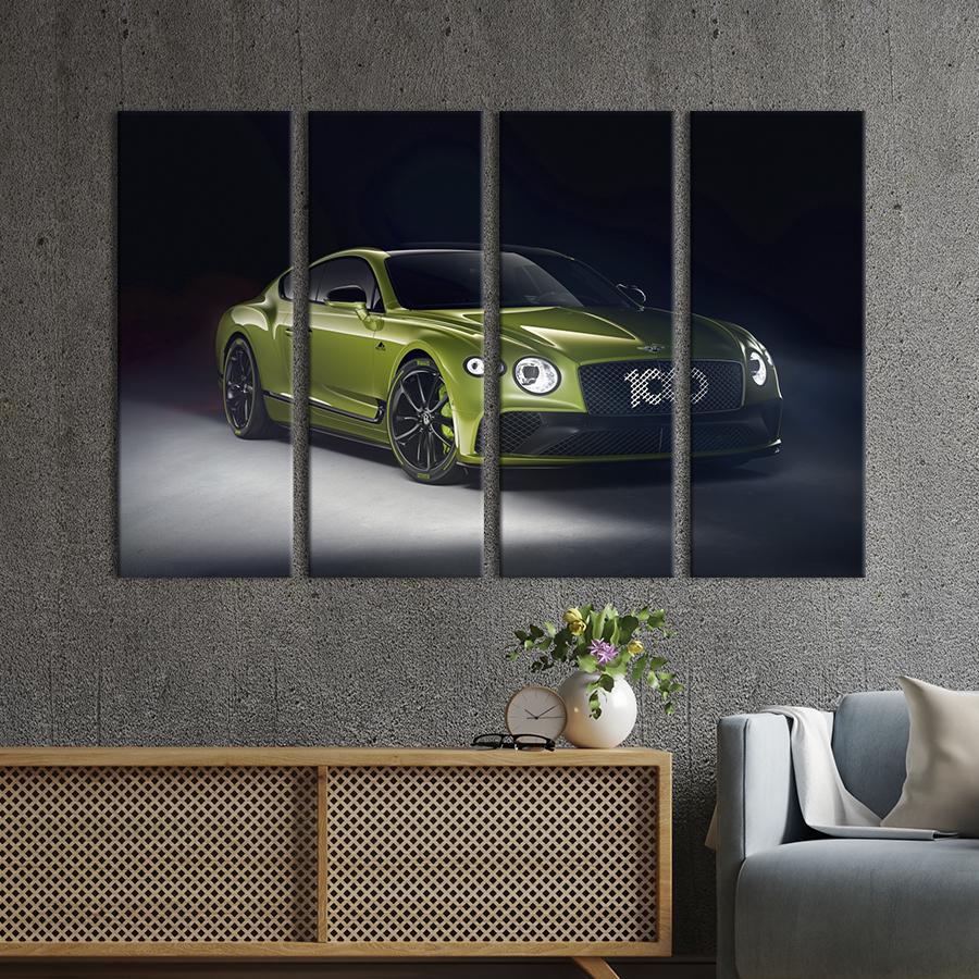 Картина на холсте Премиальное авто Bentley Continental GT 149x93 см (1288-41) Картина на холсте Премиальное авто Bentley Continental GT 149x93 см (1288-41)