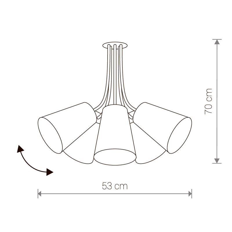 Люстра Nowodvorski Flex Shade 9277 - фото 2