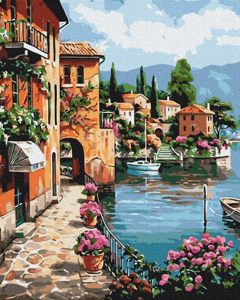 Картина по номерам Brushme Под солнцем Позитано 40x50 см (BS52850)